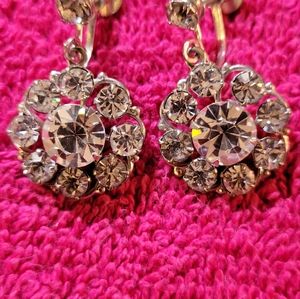 Vintage Rhinestone Earrings